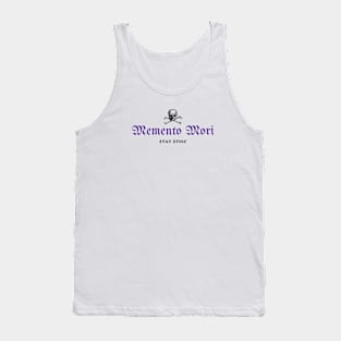 Memento Mori Skull Aesthetic Tank Top